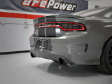 Mach Force-Xp 4-1/2 Inch Carbon Fiber OE Replacement Exhaust Tips Dodge Charger/Hellcat 15-22 V8-6.2L/6.4L Polished Finish aFe Power