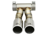 Mach Force-Xp 3-1/2 Inch Polished OE Replacement Exhaust Tips Porsche Cayman S/Boxster S (981) 13-16 H6-3.4L aFe Power