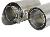 Mach Force-Xp 304 Stainless Steel OE Replacement Exhaust Tips Polished Porsche 911 Carrera S (991) 12-16 H6-3.8L aFe Power