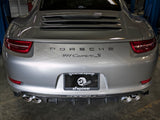 Mach Force-Xp 304 Stainless Steel OE Replacement Exhaust Tips Polished Porsche 911 Carrera S (991) 12-16 H6-3.8L aFe Power