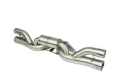 Mach Force-Xp 304 Stainless Steel Secondary Muffler Delete Pipe Porsche 911 GT3 14-19 H6-3.8L/4.0L aFe Power
