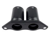Mach Force-Xp 4 Inch Satin Black OE Replacement Exhaust Tips Porsche 911 GT3 14-19 H6-3.8L/4.0L aFe Power