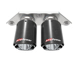 Mach Force-Xp 4 Inch Carbon Fiber OE Replacement Exhaust Tips Porsche 911 GT3 14-19 H6-3.8L/4.0L aFe Power