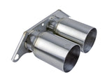 Mach Force-Xp 4 Inch Brushed Finish OE Replacement Exhaust Tips Porsche 911 GT3 14-19 H6-3.8L/4.0L aFe Power