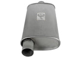 Scorpion Aluminized Steel Muffler 2-1/2 Inch ID Center/Offset x 9 Inch W x 4 Inch H x 18 Inch L- Oval Body aFe Power