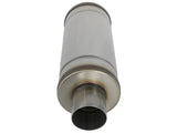 Mach Force-Xp 409 Stainless Steel Muffler 3 Inch ID Center/Center x 6 Inch Dia. x 14 Inch L - Round Body aFe Power