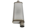 Mach Force-Xp 409 Stainless Steel Muffler 3 Inch ID Center/Offset x 9 Inch W x 4 Inch H x 22 Inch L - Oval Body aFe Power