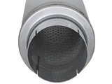 Atlas Aluminized Steel Muffler 5 Inch ID Center/Center x 7 Inch Dia. x 24 Inch L - Round Body aFe Power