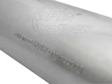 Saturn 4S 409 Stainless Steel Muffler 4 Inch ID Center/Center x 8 Inch Dia. x 30 Inch Oal - Round Body aFe Power