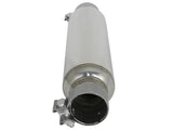 Mach Force-Xp 304 Stainless Steel Resonator 2-1/2 Inch Inlet/Outlet x 4 Inch Dia. x 15 Inch Body x 19 Inch Overall Length aFe Power