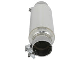 Mach Force-Xp 304 Stainless Steel Resonator 2-1/2 Inch Inlet/Outlet x 4 Inch Dia. x 12 Inch Body x 15 Inch Overall Length aFe Power