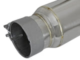Mach Force-Xp 304 Stainless Steel Resonator 2-1/2 Inch Inlet/Outlet x 4 Inch Dia. x 12 Inch Body x 15 Inch Overall Length aFe Power