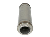 Mach Force-Xp 304 Stainless Steel Muffler 3 Inch ID Center/Center x 5 Inch Dia. x 14 Inch L - Round Body aFe Power