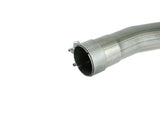 Mach Force-Xp 2-1/2 Inch 409 Stainless Steel Muffler Delete Pipe 2-1/2 Inch ID Inlet/Outlet x 24 Inch Overall Length aFe Power