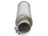 Mach Force-Xp 304 Stainless Steel Muffler 3 Inch ID Center/Center x 5 Inch Dia. x 19 Inch Overall Length - Round Body aFe Power