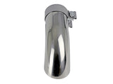 Mach Force-Xp 304 Stainless Steel Clamp-on Exhaust Tip Polished 2-1/2 Inch Inlet x 2-1/2 Inch Outlet X 9 Inch L aFe Power