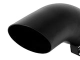 Mach Force-Xp 304 Stainless Steel Clamp-on Exhaust Tip Black aFe Power