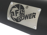 Mach Force-Xp 409 Stainless Steel Clamp-on Exhaust Tip Black 3-1/2 Inch Inlet x 4-1/2 Inch Outlet x 12 Inch L Right aFe Power