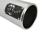 Saturn 4S 304 Stainless Steel Intercooled Clamp-on Exhaust Tip Polished 4 Inch Inlet x 5 Inch Outlet x 12 Inch L aFe Power