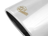 Mach Force-Xp 304 Stainless Steel Clamp-on Exhaust Tip Polished 4 Inch Inlet x 6 Inch Outlet x 12 Inch L aFe Power