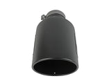 Mach Force-Xp 409 Stainless Steel Clamp-on Exhaust Tip Black aFe Power