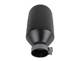 Mach Force-Xp 409 Stainless Steel Clamp-on Exhaust Tip Black aFe Power