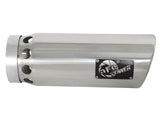 Mach Force-Xp 304 Stainless Steel Intercooled Clamp-on Exhaust Tip Polished 5 Inch Inlet x 6 Inch Outlet x 16 Inch L aFe Power