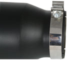 Mach Force-Xp 409 Stainless Steel Clamp-on Exhaust Tip Black Right Side Exit 5 Inch Inlet x 7 Inch Outlet x 15 Inch L aFe Power