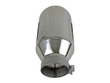 Mach Force-Xp 304 Stainless Steel Clamp-on Exhaust Tip Polished 5 Inch Inlet x 8 Inch Outlet x 15 Inch L aFe Power