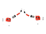 Momentum GT Cold Air Intake System Red w/ Pro Dry S Filter Toyota Land Cruiser (J300) 22-26 V6-3.4L (tt) aFe Power