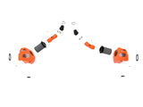 Momentum GT Cold Air Intake System Orange w/ Black Pro 5R Filter Toyota Tundra 22-26 V6-3.4L (tt) aFe Power