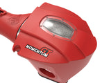 Momentum GT Cold Air Intake System Red w/ Pro Dry S Filter Dodge Challenger/Charger SRT Hellcat 15-16 V8-6.2L (sc) Hemi aFe Power