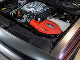Momentum GT Cold Air Intake System Red w/ Pro Dry S Filter Dodge Challenger/Charger SRT Hellcat 15-16 V8-6.2L (sc) Hemi aFe Power