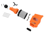 Momentum GT Cold Air Intake System Orange w/ Pro Dry S Filter Nissan Armada 17-24/Nissan Patrol 10-24 (Y62)/Infiniti QX80 14-24/Infiniti QX56 11-13 V8-5.6L aFe Power