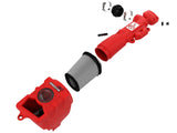 Momentum GT Cold Air Intake System Red w/ Pro Dry S Filter Jeep Wrangler (Jl)/Gladiator (Jt) 18-26 V6-3.6L aFe Power