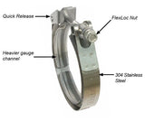 2.75 Inch V Band Clamp Quick Release PPE Diesel
