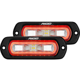 SR-L Series Off-Road Spreader Pod 3 Wire Flush Mount With Halo Pair RIGID Industries