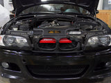 Dynamic Air Scoop D.A.S. Red BMW 323i/325i/330i/M3 (E46) 99-06 L6-2.5/3.0/3.2L aFe Power