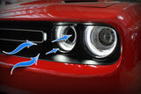 Dynamic Air Scoop D.A.S. Black Dodge Challenger 15-23 V6-3.6L/V8-5.7L/6.4L/6.2L (sc) Hemi aFe Power