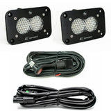 LED Work Light Clear Lens Flush Mount Kit S2 Sport Baja Designs
