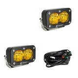 LED Work Light Amber Lens Pair S2 Sport Baja Designs