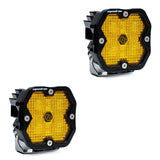 Squadron 2.0 Sport Black LED Auxiliary Light Pod Pair Universal Baja Amber Baja Designs