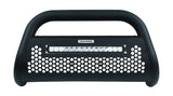 RC2 LR Bull Bar with Mounting Brackets & 20 Inch Light Bar Textured Black 2003-2004 Silverado/Sierra 1500/2500 Go Rhino