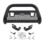 RC2 LR Bull Bar with Mounting Brackets & Two 3 Inch Light Openings Textured Black 2005-2015 Toyota Tacoma Go Rhino