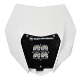 KTM Headlight Kit AC 08-16 w/ Headlight Shell White Squadron Sport Baja Designs