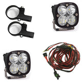 Polaris LED Light Pods 1.75 Inch Harness Kit Squadron Sport Baja Designs