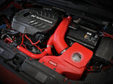 Takeda Momentum Cold Air Intake System Red w/ Pro Dry S Filter Hyundai Veloster N 19-22 L4-2.0L (t) aFe Power
