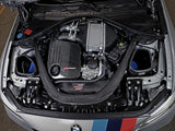 Track Series Carbon Fiber Intake System w/ Pro 5R Filter BMW M2 Competition (F87) 19-21/M3/M4 (F80/82/83) 15-20 L6-3.0L (tt) S55 aFe Power