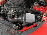 Track Series Carbon Fiber Intake System w/ Pro Dry S Filter Chevrolet Camaro ZL1 17-24 V8-6.2L (sc) aFe Power
