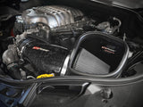 Track Series Carbon Fiber Intake System w/ Pro Dry S Filter Dodge Durango SRT Hellcat 21-26 V8-6.2L (sc) aFe Power